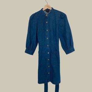 WHO WHAT WEAR DEMIN DRESS